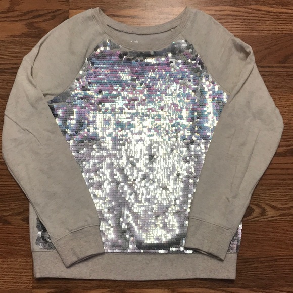 Justice Other - Justice flip sequined sweatshirt